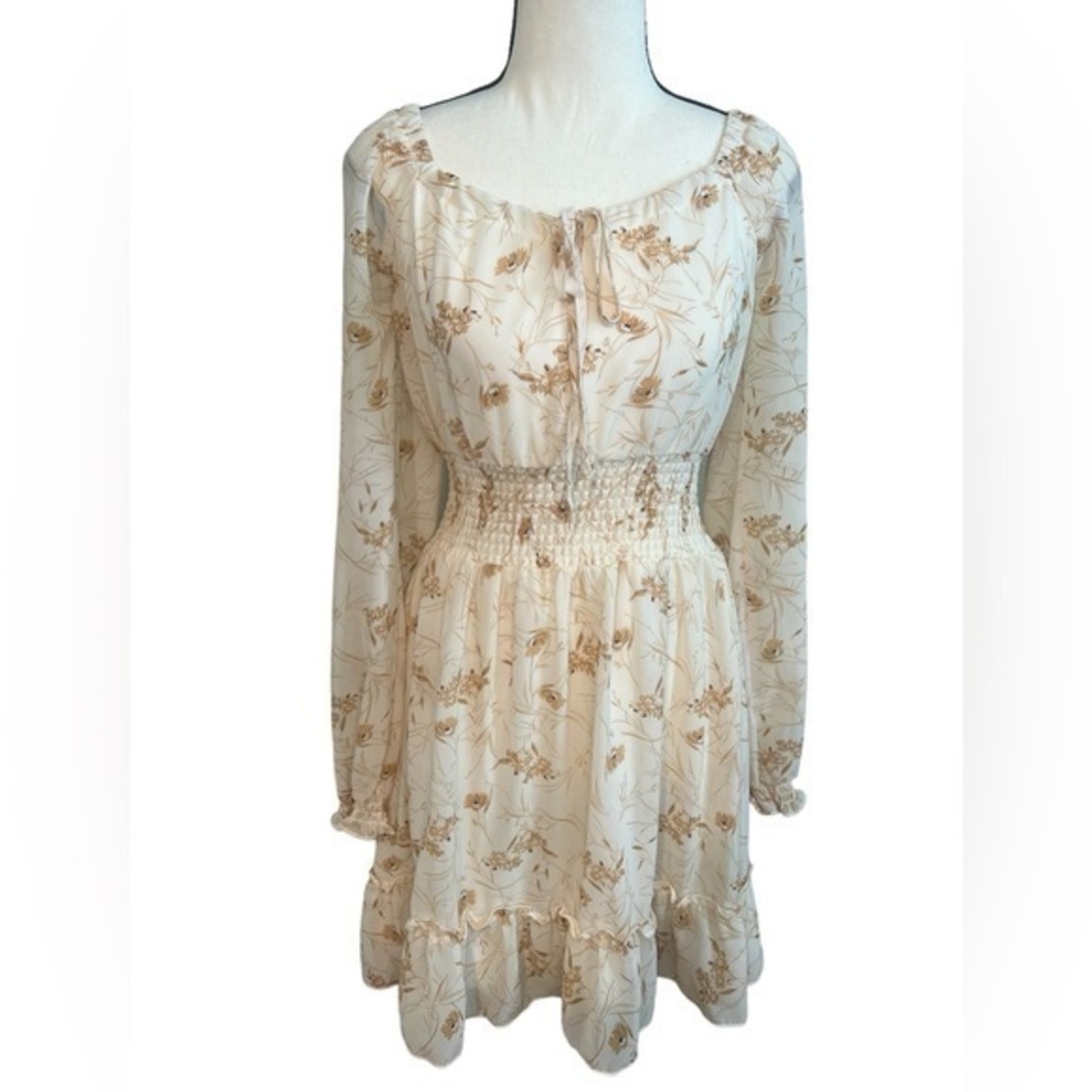 Baltic Born Off The Shoulder Floral Mini Dress